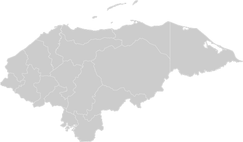 Carte du monde du Honduras