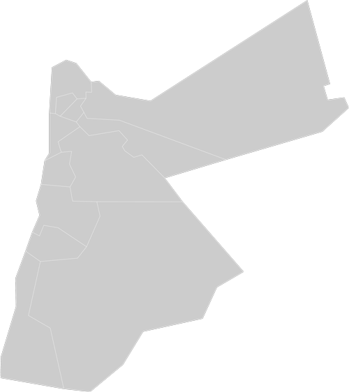 Jordan world map