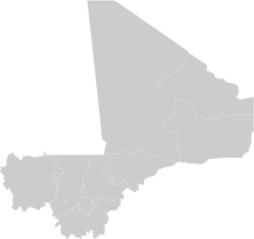 Mali world map
